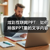 炫彩互联网PPT:如何排版PPT里的文字内容?(图1) 炫彩互联网PPT:如何排版PPT里的文字内容?(图1)