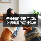 午睡毯的便携与温暖，空调房里的最佳伴侣