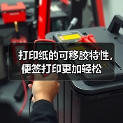 打印纸的可移胶特性，便签打印更加轻松（图2）