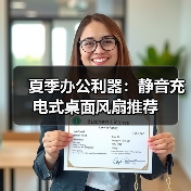夏季办公利器:静音充电式桌面风扇推荐(图4) 夏季办公利器:静音充电式桌面风扇推荐(图4)