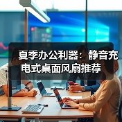 夏季办公利器:静音充电式桌面风扇推荐(图3) 夏季办公利器:静音充电式桌面风扇推荐(图3)