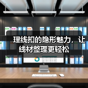 理线扣的隐形魅力，让线材整理更轻松