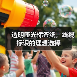 透明哑光标签纸，线缆标识的理想选择