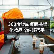 360度旋转桌面书架,化妆品收纳好帮手(图4) 360度旋转桌面书架,化妆品收纳好帮手(图4)
