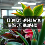 打印纸的可移胶特性,便签打印更加轻松(图2) 打印纸的可移胶特性,便签打印更加轻松(图2)