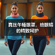 真丝午睡眼罩，给眼睛的精致呵护（图2）