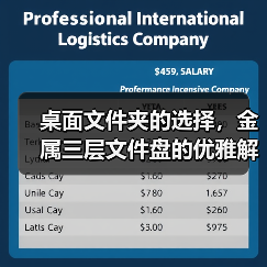 桌面文件夹的选择,金属三层文件盘的优雅解决方案(图3) 桌面文件夹的选择,金属三层文件盘的优雅解决方案(图3)
