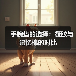 手腕垫的选择：凝胶与记忆棉的对比