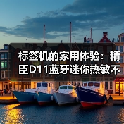 标签机的家用体验：精臣D11蓝牙迷你热敏
