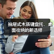 抽屉式木质键盘托,桌面收纳的新选择(图3) 抽屉式木质键盘托,桌面收纳的新选择(图3)