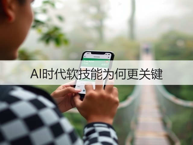 AI时代软技能为何更关键(图1) AI时代软技能为何更关键(图1)