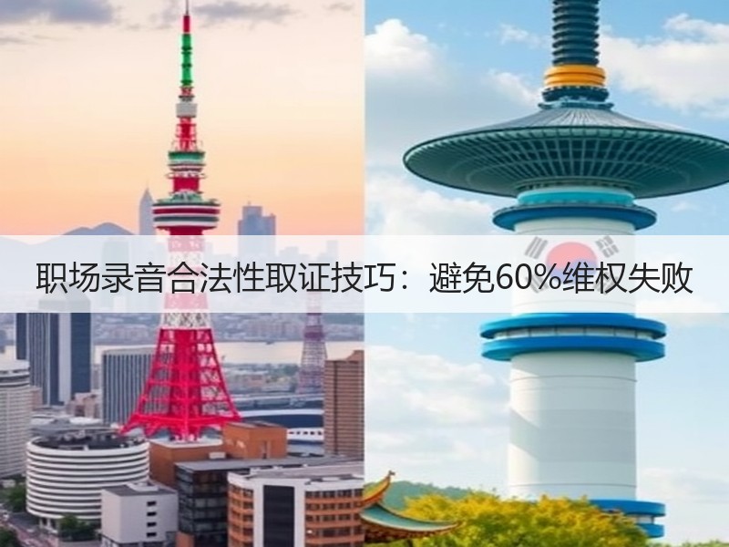 职场录音合法性取证技巧：避免60%维权失