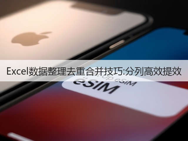 Excel数据整理去重合并技巧:分列高效提效(图3)