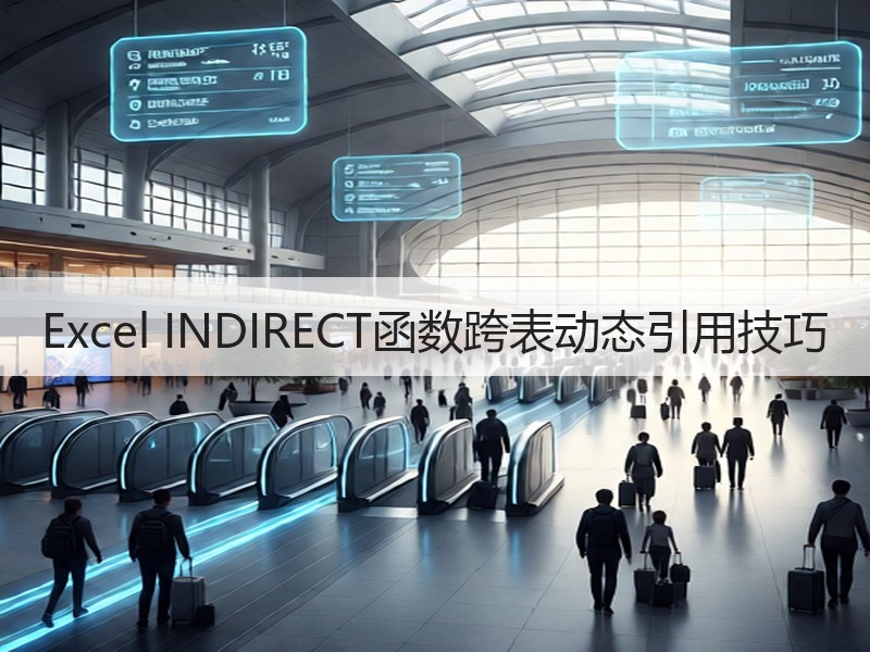 Excel INDIRECT函数跨表动态