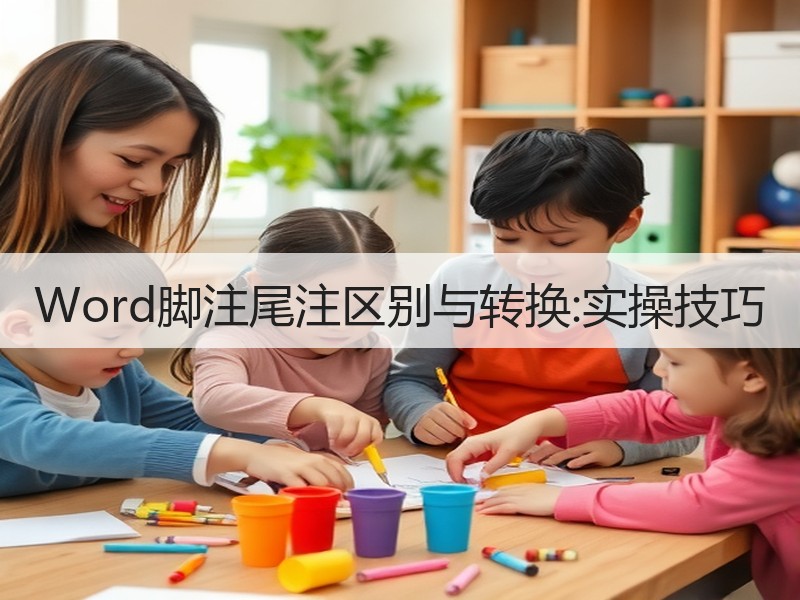 Word脚注尾注区别与转换:实操技巧