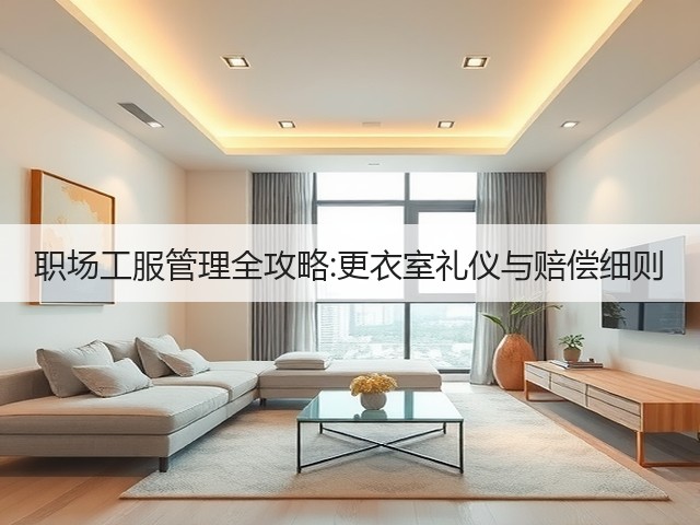 职场工服管理全攻略:更衣室礼仪与赔偿细则(图2) 职场工服管理全攻略:更衣室礼仪与赔偿细则(图2)