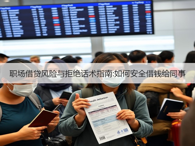 职场借贷风险与拒绝话术指南:如何安全借钱给同事(图2) 职场借贷风险与拒绝话术指南:如何安全借钱给同事(图2)