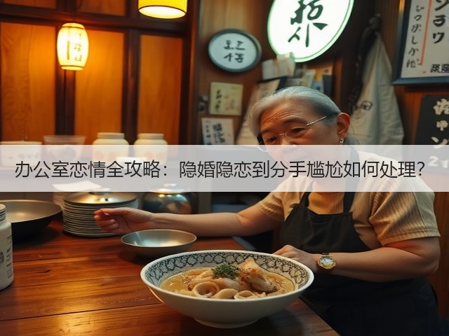 办公室恋情全攻略：隐婚隐恋到分手尴尬如何处理？(图1)