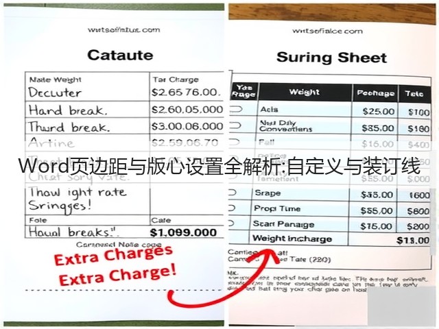 Word页边距与版心设置全解析:自定义与装订线(图2) Word页边距与版心设置全解析:自定义与装订线(图2)