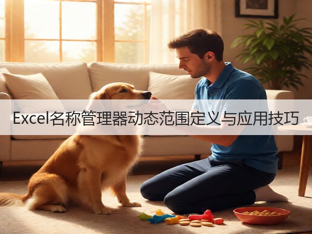 Excel名称管理器动态范围定义与应用技巧(图3) Excel名称管理器动态范围定义与应用技巧(图3)