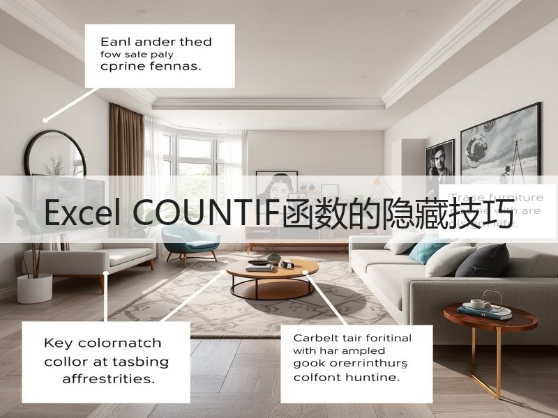 Excel COUNTIF函数的隐藏技巧