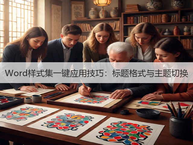 Word样式集一键应用技巧：标题格式与主题切换(图1)