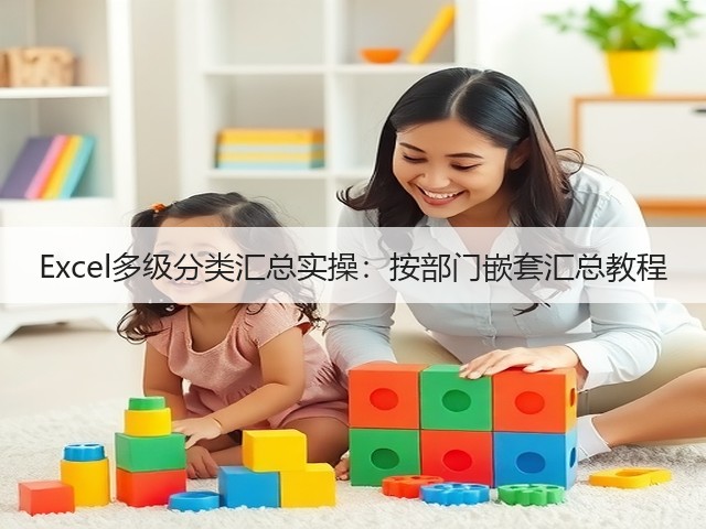Excel多级分类汇总实操:按部门嵌套汇总教程(图3) Excel多级分类汇总实操:按部门嵌套汇总教程(图3)