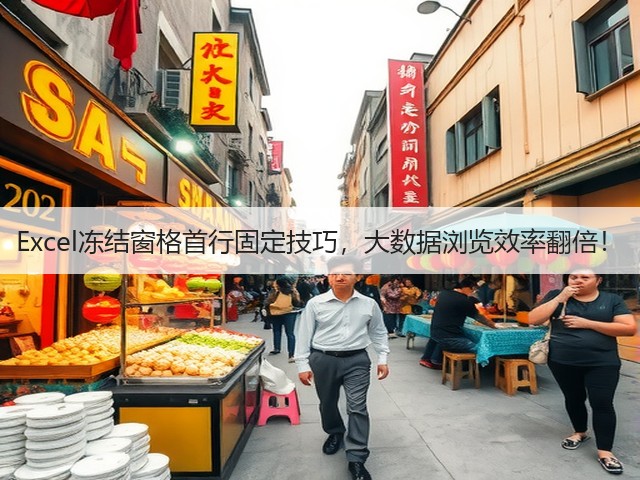 Excel冻结窗格首行固定技巧，大数据浏览效率翻倍！(图1)