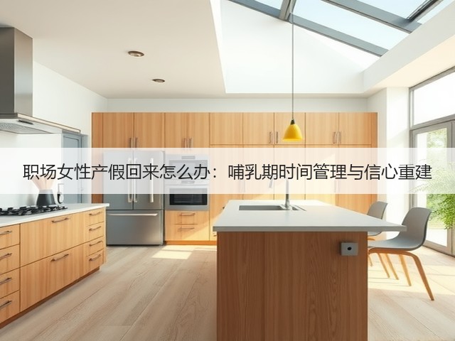 职场女性产假回来怎么办:哺乳期时间管理与信心重建(图3) 职场女性产假回来怎么办:哺乳期时间管理与信心重建(图3)