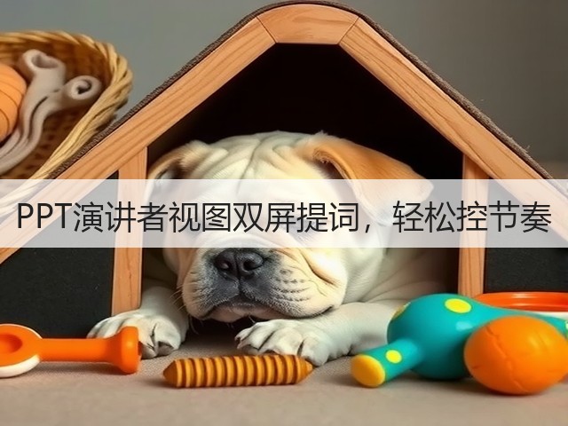 PPT演讲者视图双屏提词，轻松控节奏(图2)