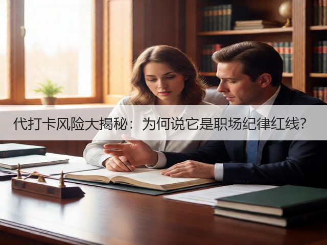 代打卡风险大揭秘:为何说它是职场纪律红线?(图3) 代打卡风险大揭秘:为何说它是职场纪律红线?(图3)