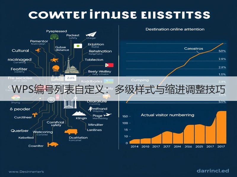 WPS编号列表自定义：多级样式与缩进调整