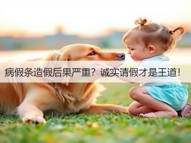 病假条造假后果严重？诚实请假才是王道！(图3)