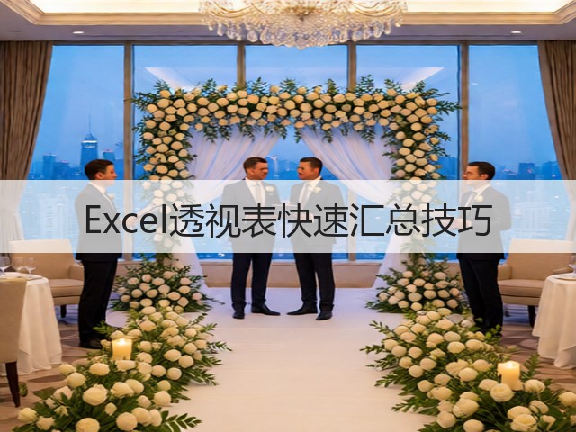 Excel透视表快速汇总技巧(图1) Excel透视表快速汇总技巧(图1)