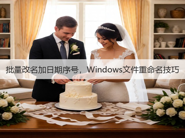 批量改名加日期序号，Windows文件重命名技巧(图1)