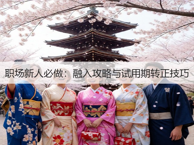 职场新人必做:融入攻略与试用期转正技巧(图3) 职场新人必做:融入攻略与试用期转正技巧(图3)