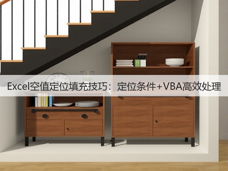 Excel空值定位填充技巧:定位条件+VBA高效处理(图1) Excel空值定位填充技巧:定位条件+VBA高效处理(图1)