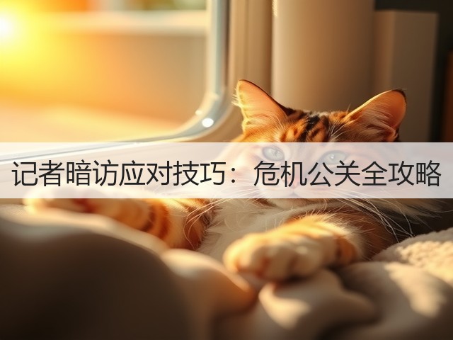 记者暗访应对技巧：危机公关全攻略(图1)