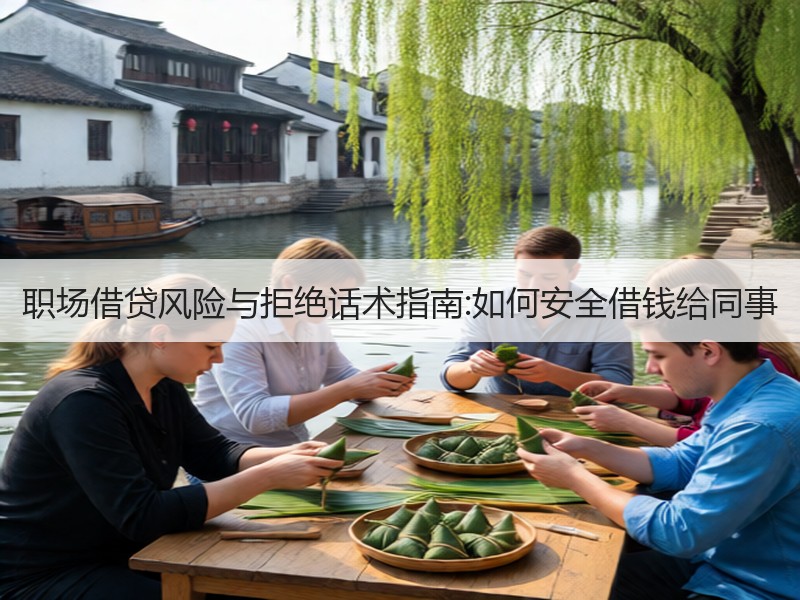职场借贷风险与拒绝话术指南:如何安全借钱