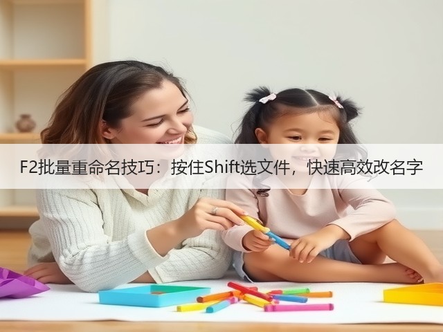 F2批量重命名技巧：按住Shift选文件，快速高效改名字(图3)