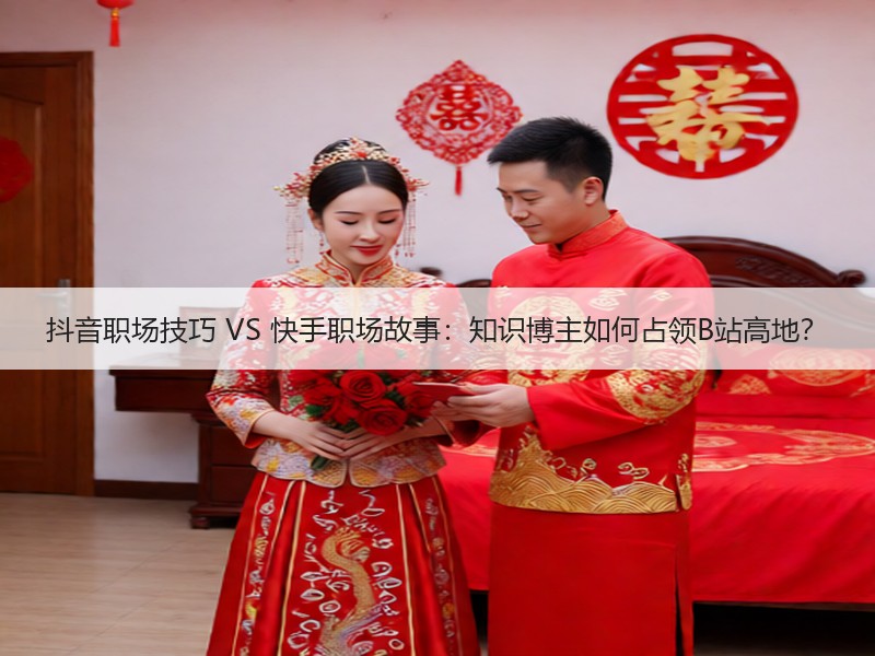 抖音职场技巧 VS 快手职场故事：知识博