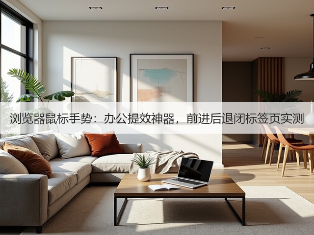 浏览器鼠标手势：办公提效神器，前进后退闭标签页实测(图3)