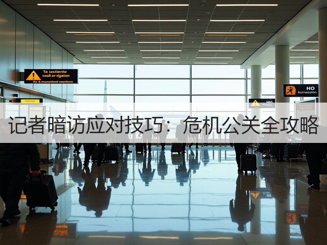 记者暗访应对技巧：危机公关全攻略(图3)