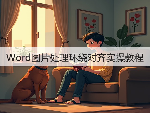Word图片处理环绕对齐实操教程(图2) Word图片处理环绕对齐实操教程(图2)