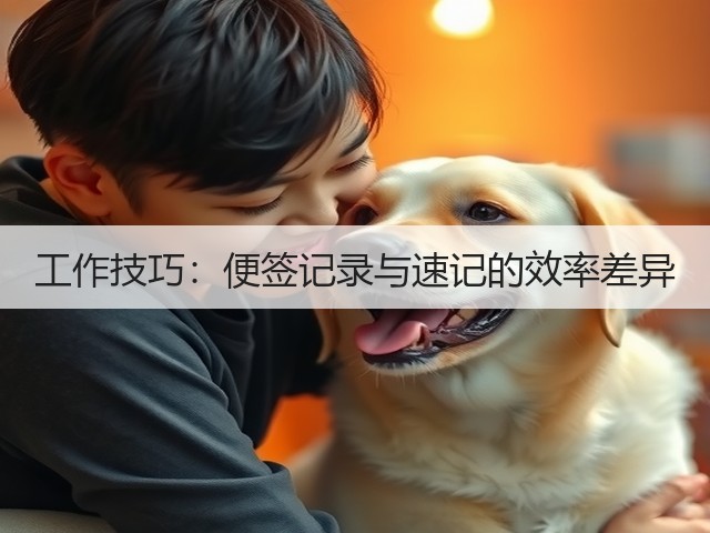 工作技巧：便签记录与速记的效率差异(图1)