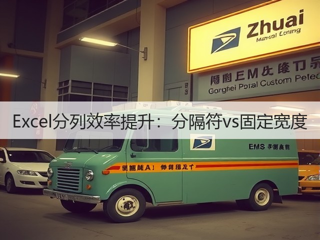 Excel分列效率提升:分隔符vs固定宽度(图1) Excel分列效率提升:分隔符vs固定宽度(图1)