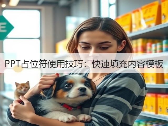 PPT占位符使用技巧:快速填充内容模板(图1) PPT占位符使用技巧:快速填充内容模板(图1)