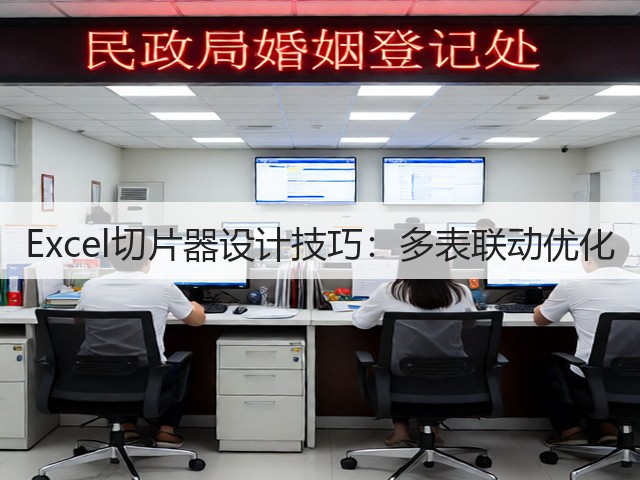 Excel切片器设计技巧:多表联动优化(图2) Excel切片器设计技巧:多表联动优化(图2)