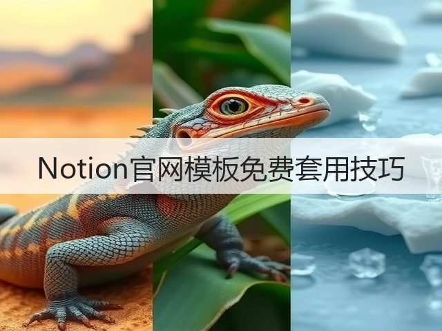 Notion官网模板免费套用技巧(图1)