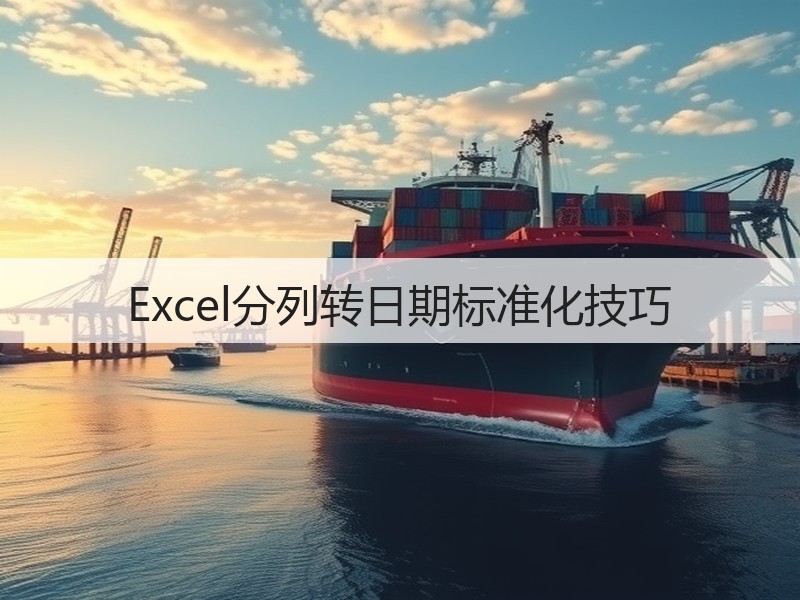 Excel分列转日期标准化技巧(图2) Excel分列转日期标准化技巧(图2)